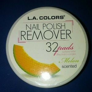 Lot of 6 Melon Scent LA Colors Nail Polish Remover
